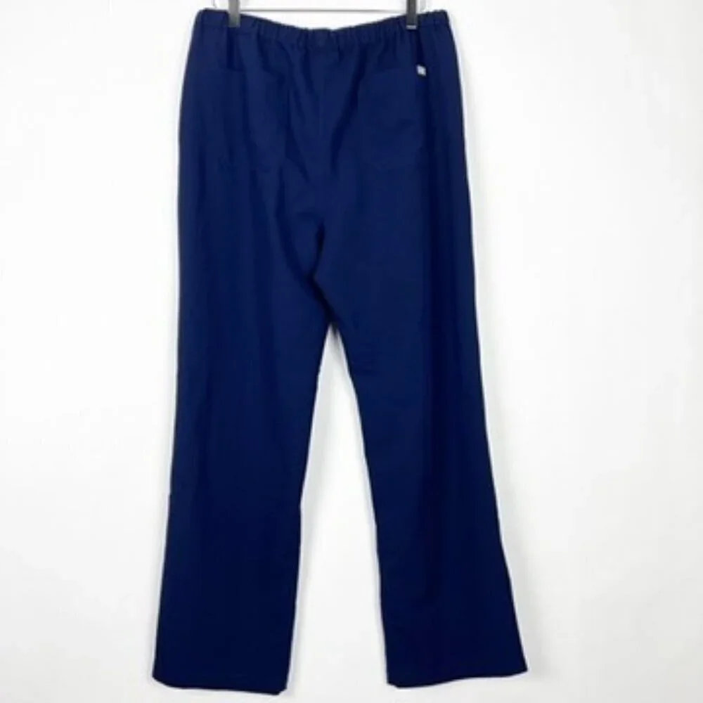 Figs Technical Collection Pisco Basic Scrub Pants Men's Size XL Navy Pull On